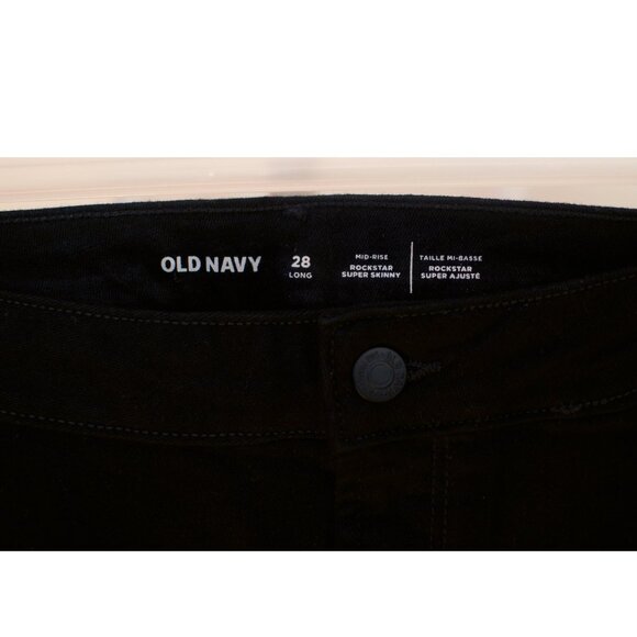 Black Old Navy Pants / With tag still on / Size 28 - Long - Picture 4 of 4